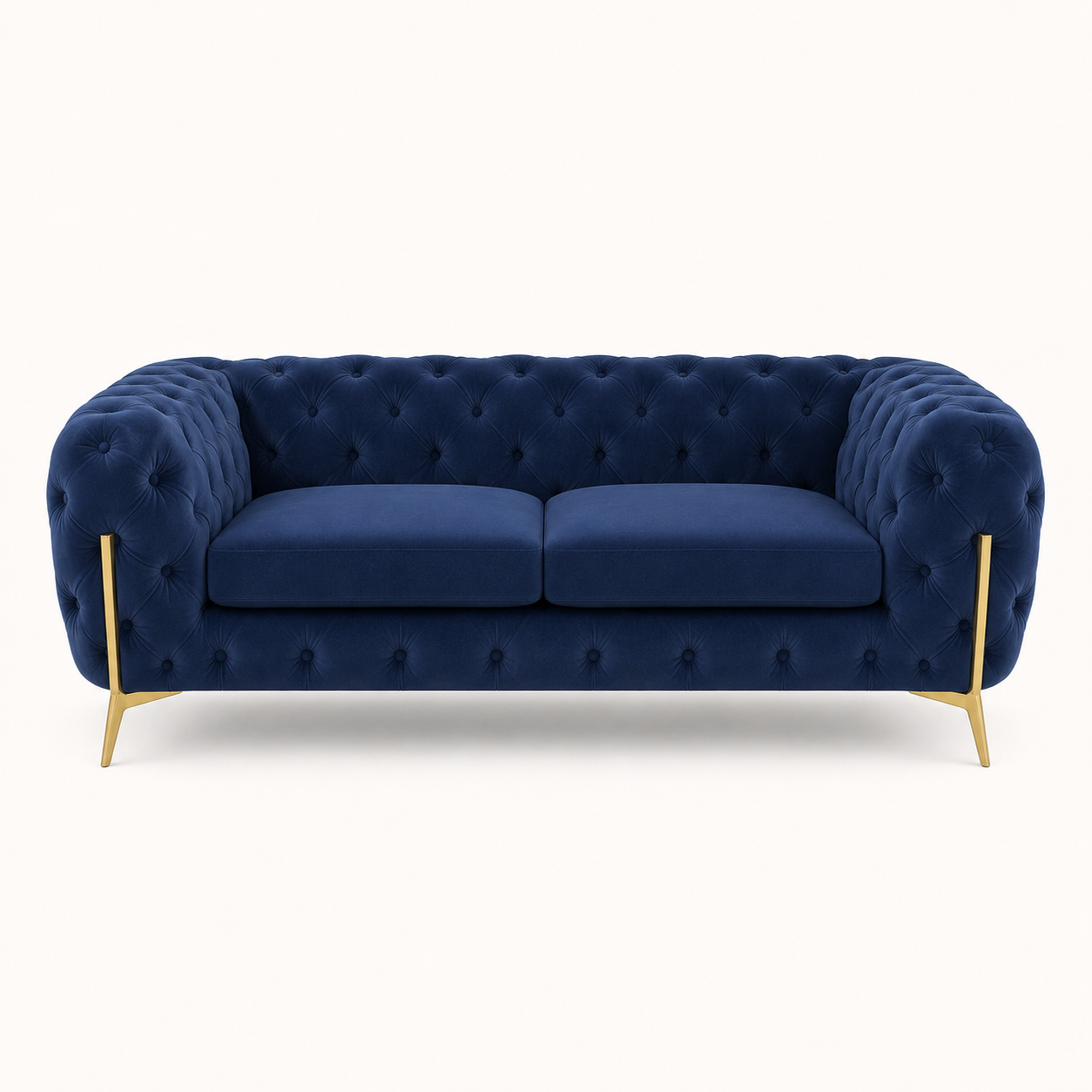 Thrive 3+2+1 Sofa Set, 2 seater, blue, studio view