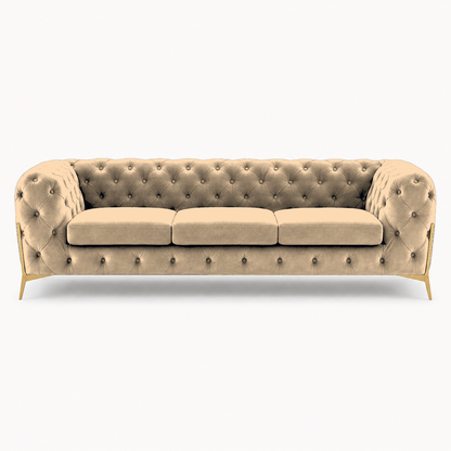 Thrive 3+2+1 Sofa Set, 3 seater, beige, studio view