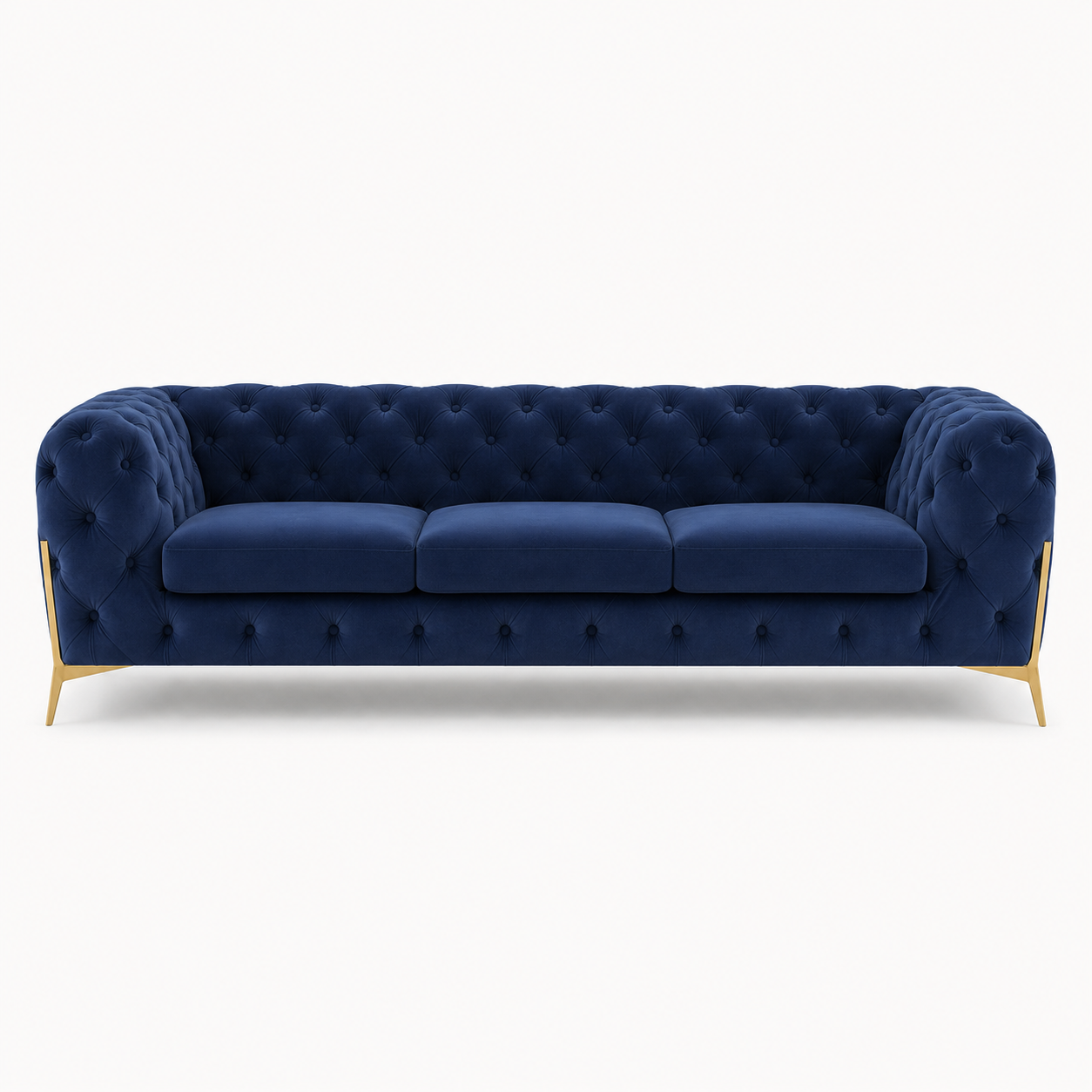 Thrive 3+2+1 Sofa Set, 3 seater, blue, studio view