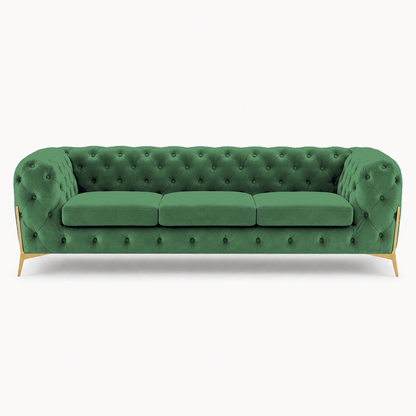 Thrive 3+2+1 Sofa Set, 3 seater, green, studio view