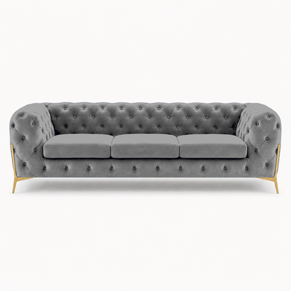 Thrive 3+2+1 Sofa Set, 3 seater, grey, studio view