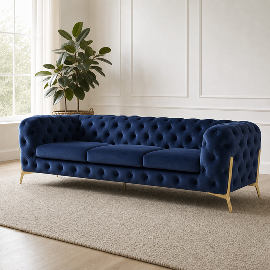 Close view of Thrive - 3+2+1 Sofa Set upholstery and construction