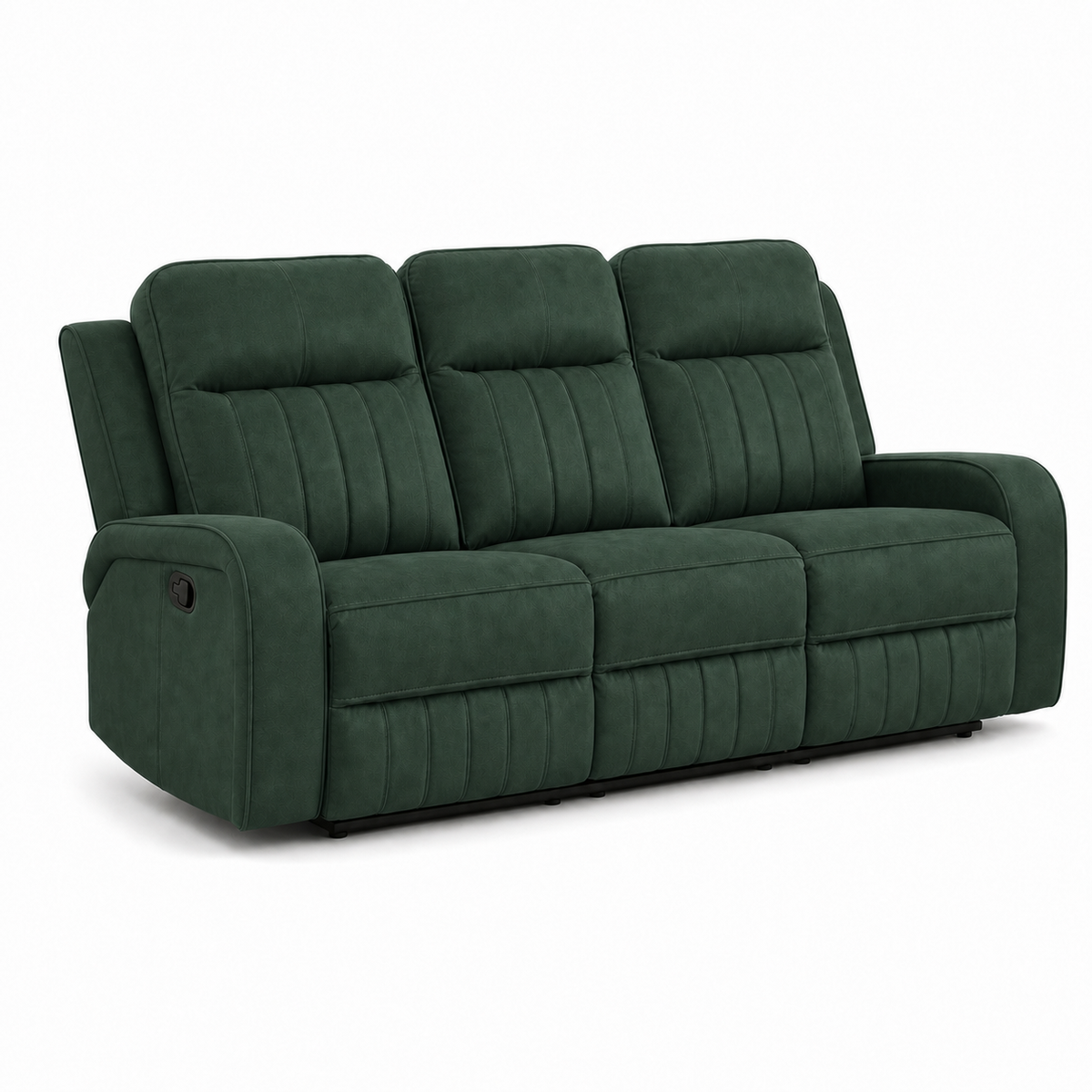 Tide Recliner 3 seater green 02 white
