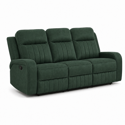Tide Recliner 3 seater green 02 white