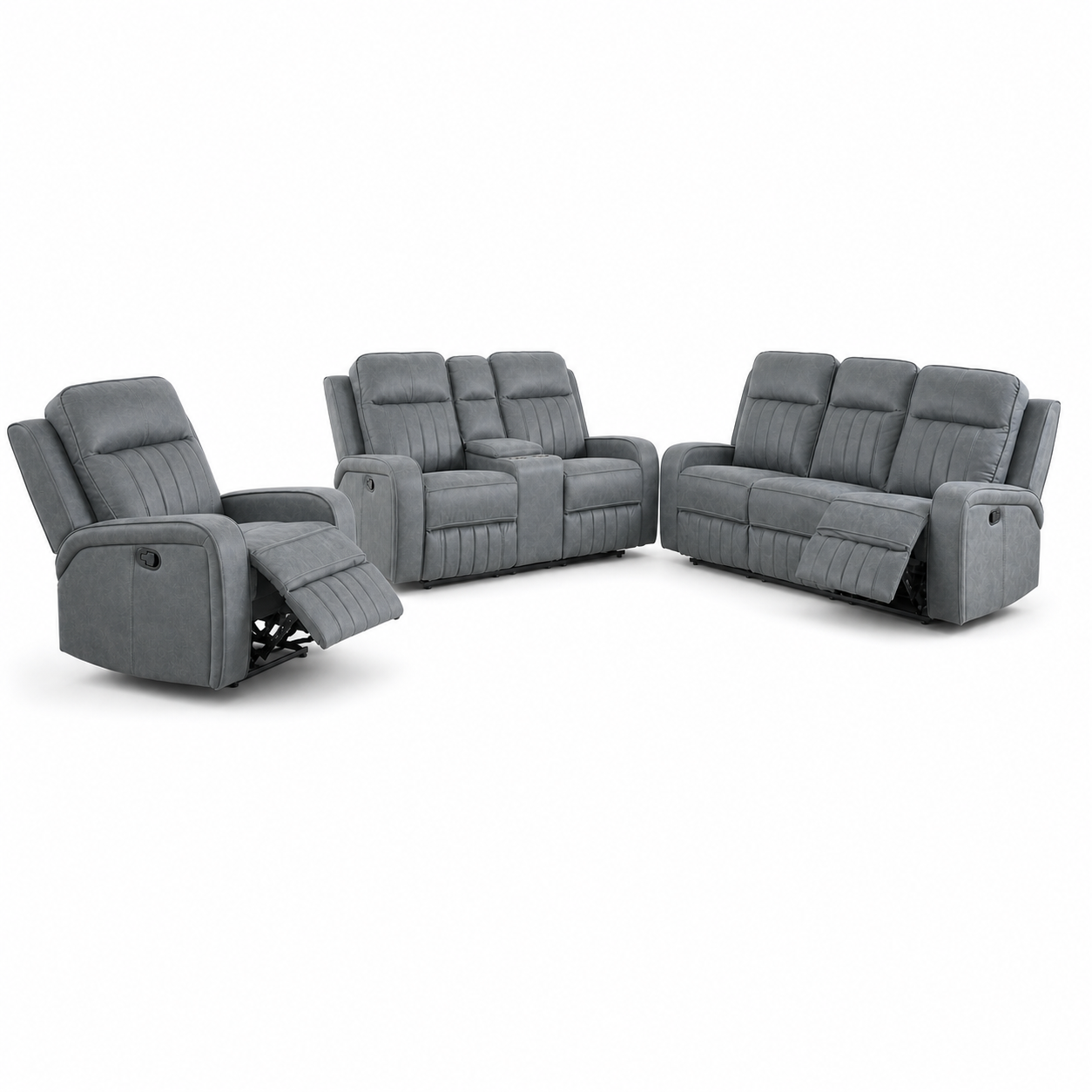 Tide Recliner complete configuration on a white background