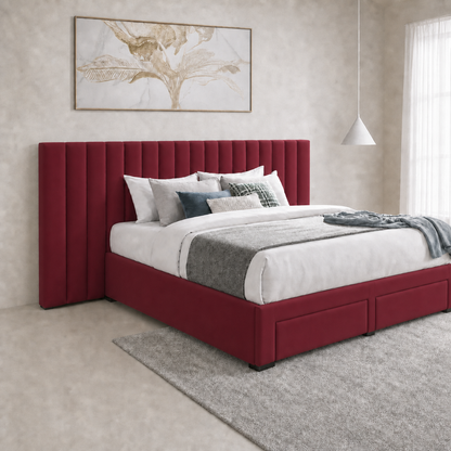 Timo - Bed Red lifestyle view