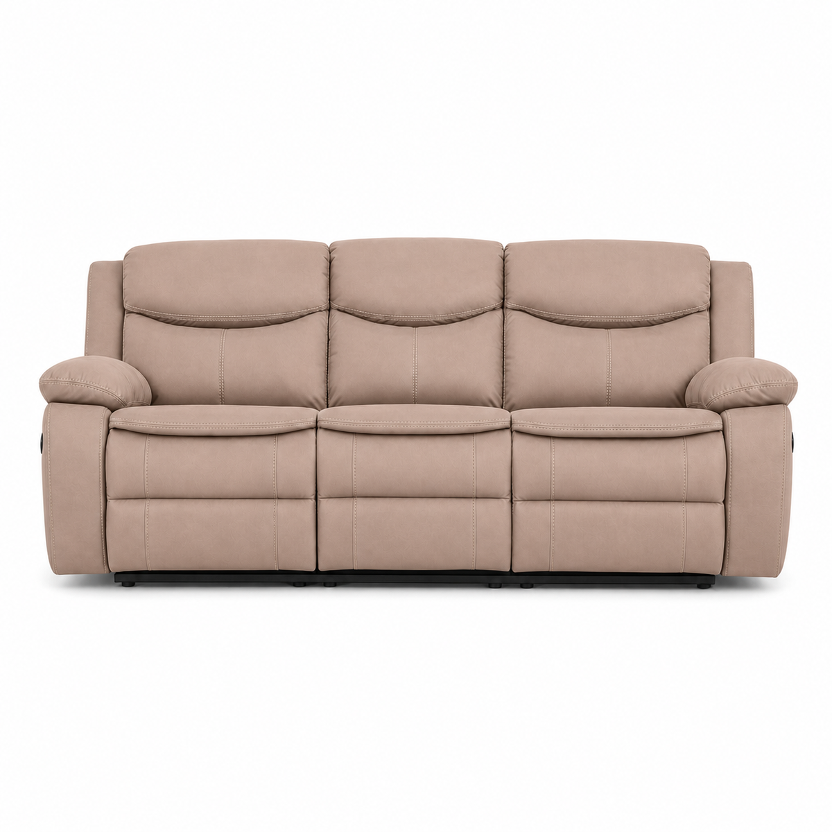 Tranquil Recliner 3 seater beige 02 white