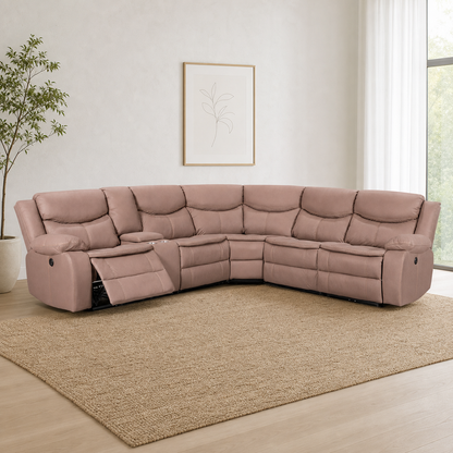 Tranquil Recliner complete configuration in an editorial living room