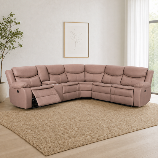 Tranquil Recliner complete configuration in an editorial living room