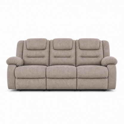 Traverse Recliner 3 seater beige 02 white