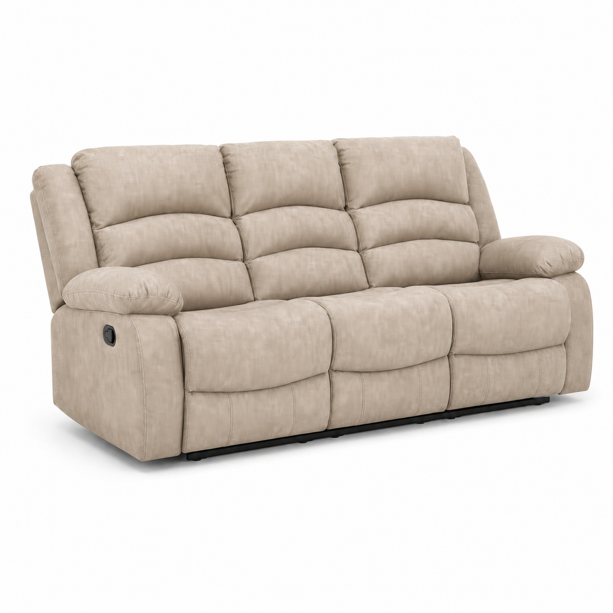 Tundra Recliner 3 seater beige 02 white