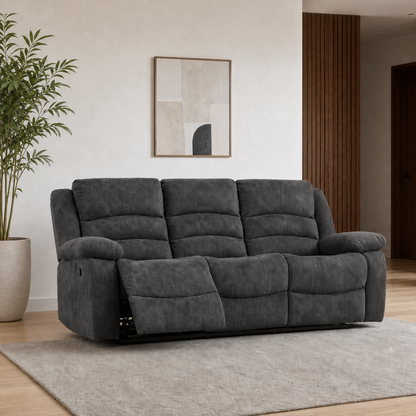 Tundra Recliner 3 seater grey 01 main