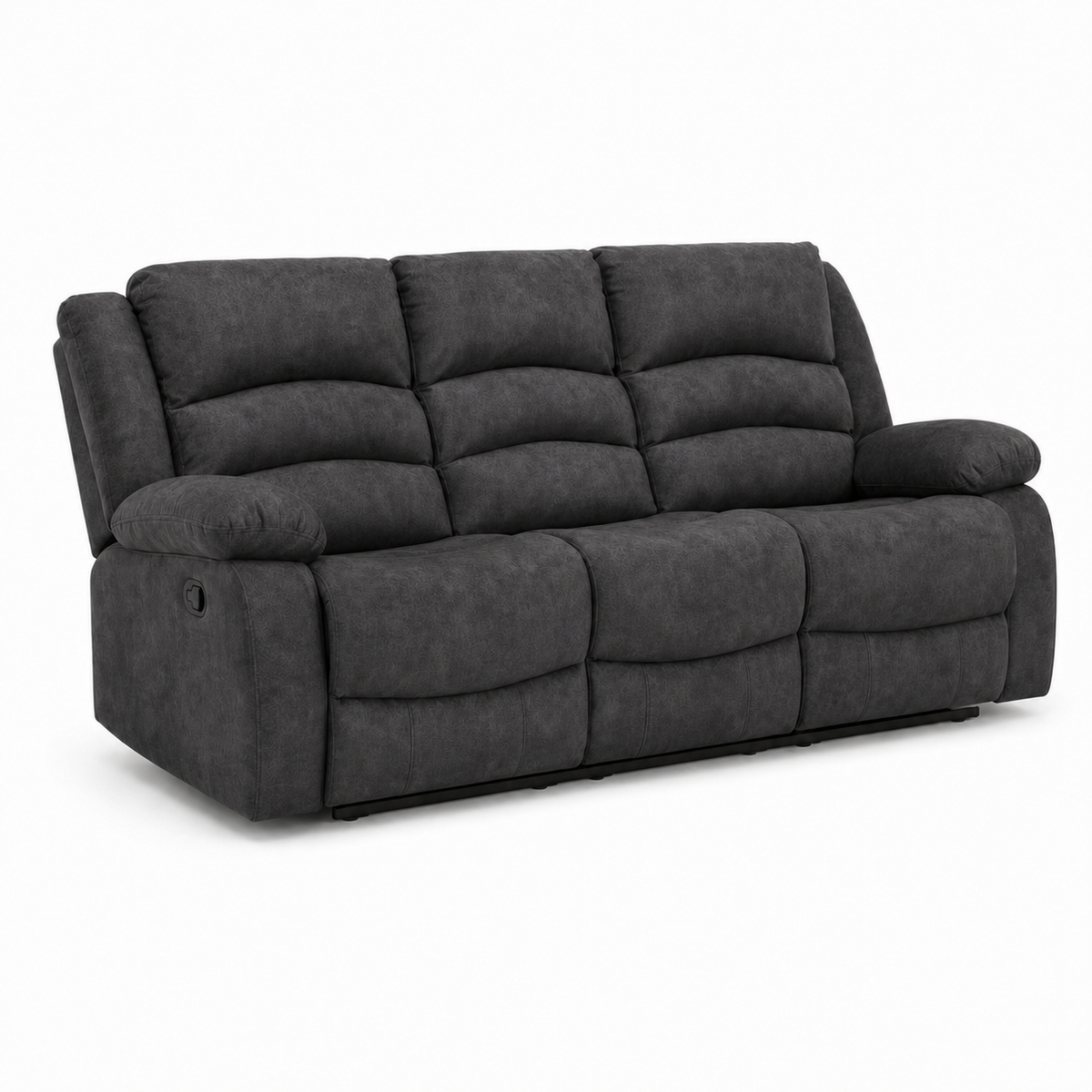 Tundra Recliner 3 seater grey 02 white