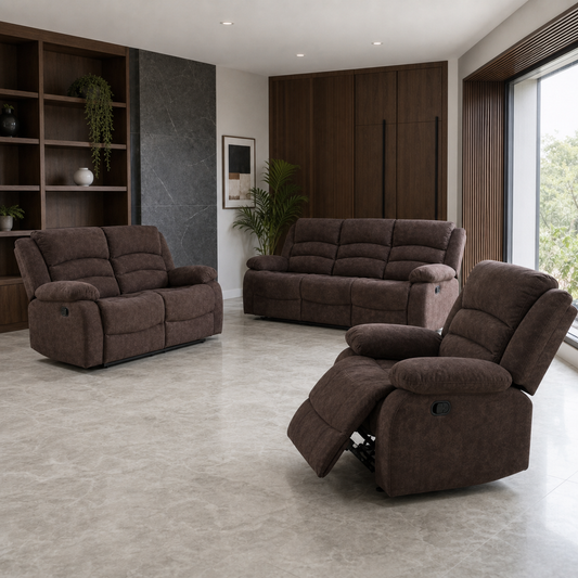 Tundra Recliner complete configuration from an alternate angle