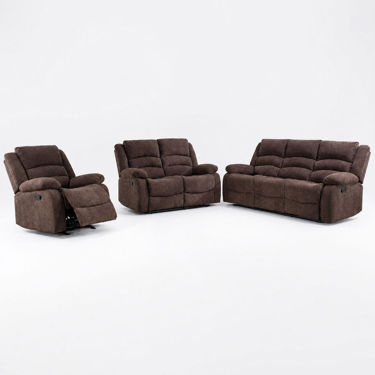 Tundra Recliner complete configuration on a white background