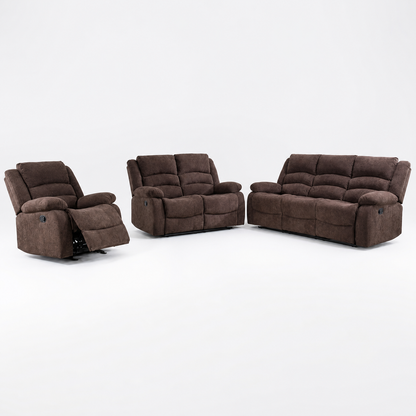 Tundra Recliner complete configuration on a white background