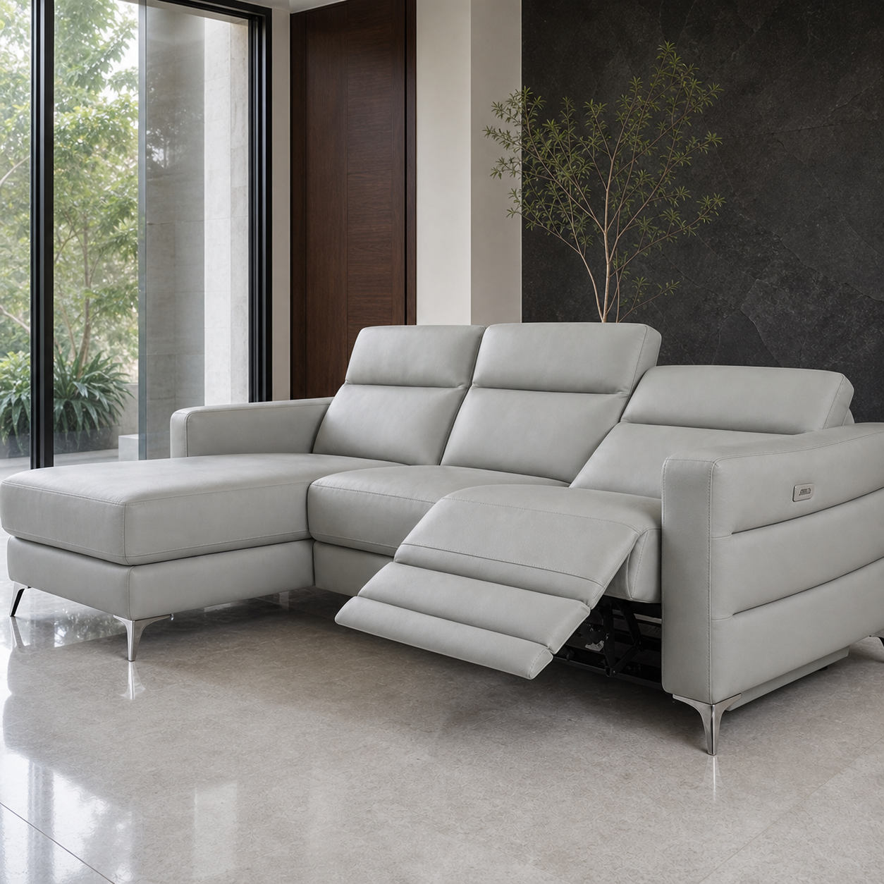 Twilight Recliner complete configuration from an alternate angle