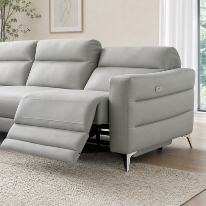 Twilight Recliner upholstery and reclining detail