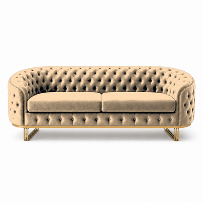 Umber 3+2+1 Sofa Set, 3 seater, beige, studio view