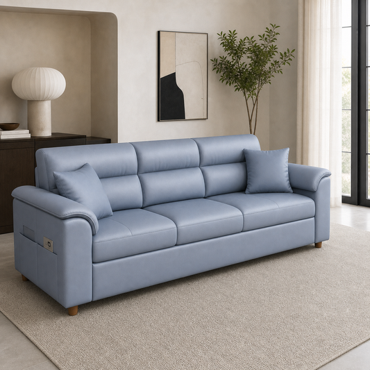 Urden - Sofa bed, fully closed sofa view in the identical living room