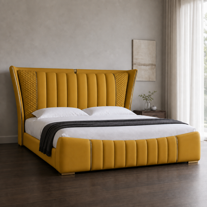 Ursa - Bed Yellow lifestyle view