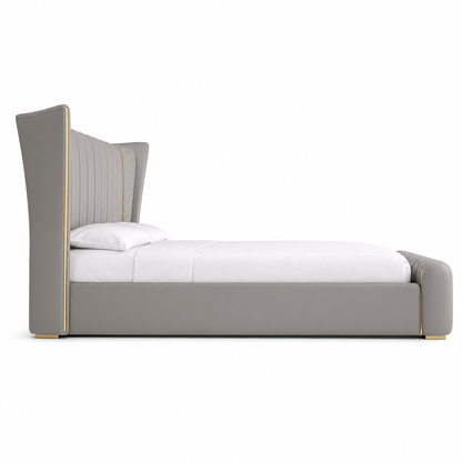 Ursa - Bed, complete long-side studio bed view