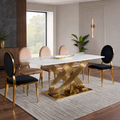 Vera - Dining Table Marble Top