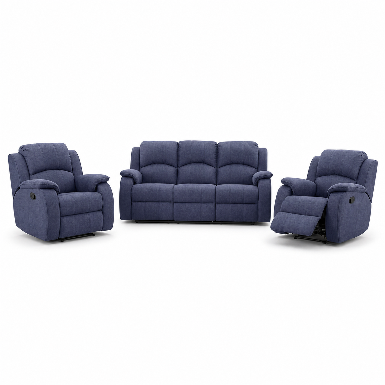 Verve Recliner complete configuration on a white background