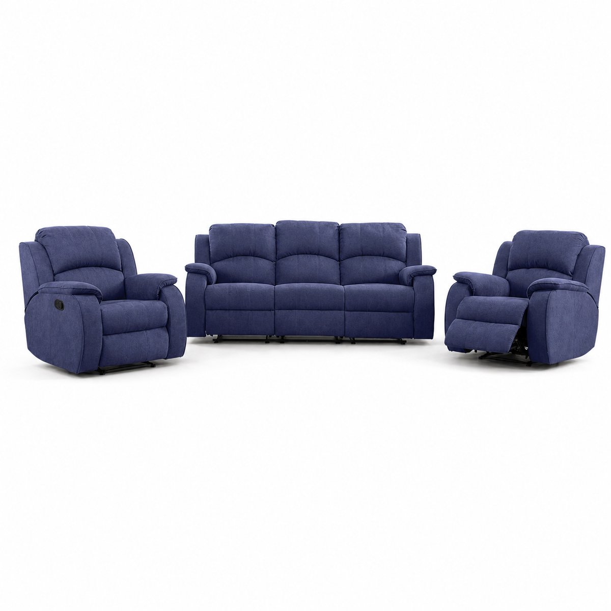 Verve Recliner complete configuration on a white background