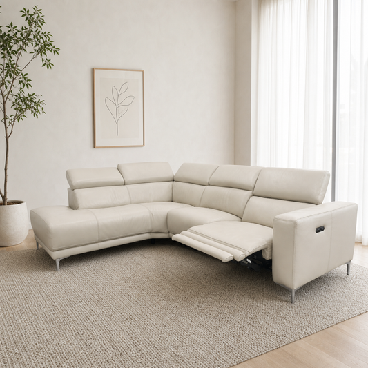 Vigor Recliner complete configuration in an editorial living room