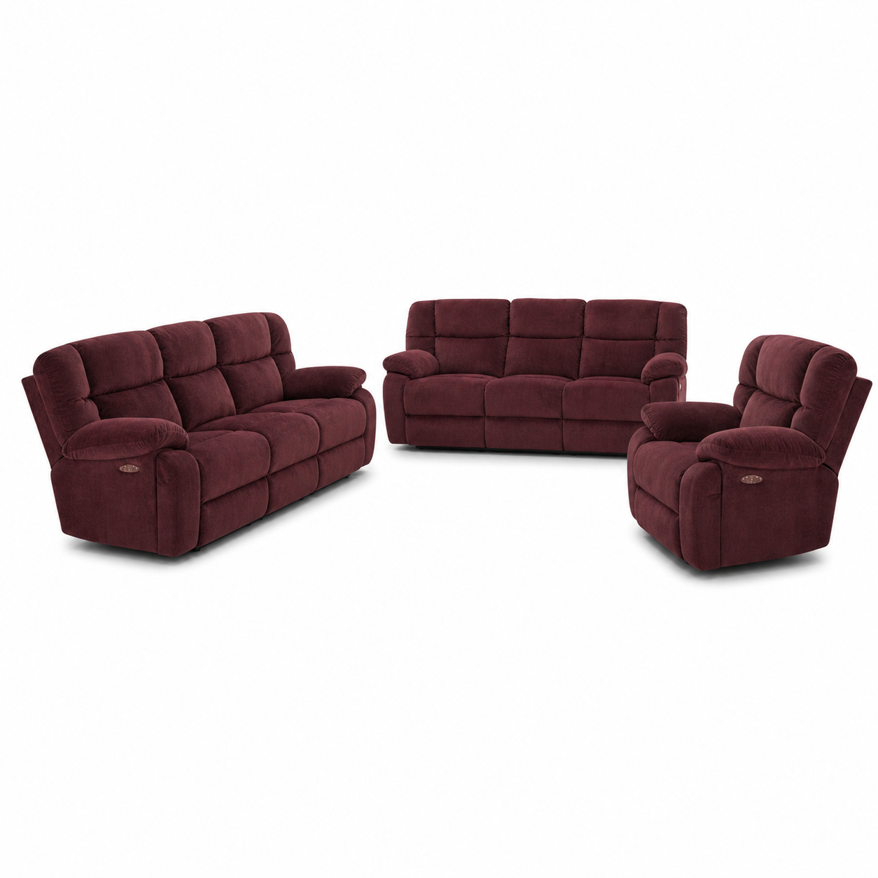 Vista Recliner complete configuration on a white background