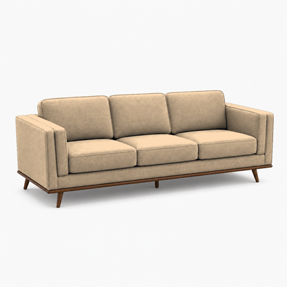 Vivid 3+2+1 Sofa Set, 3 seater, beige, studio view
