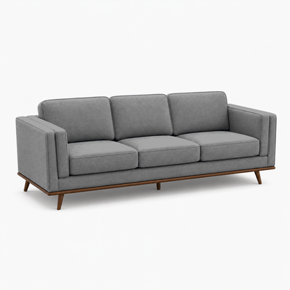 Vivid 3+2+1 Sofa Set, 3 seater, grey, studio view