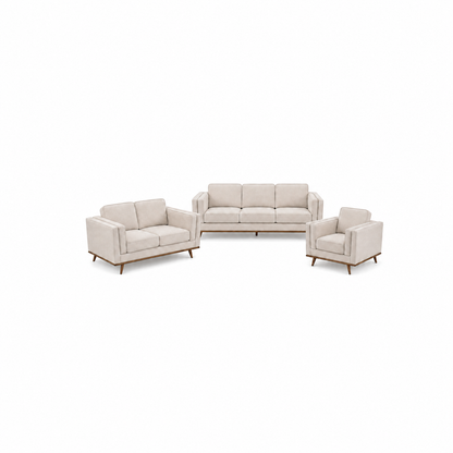 Vivid - 3+2+1 Sofa Set, complete 3+2+1 sofa set front studio view