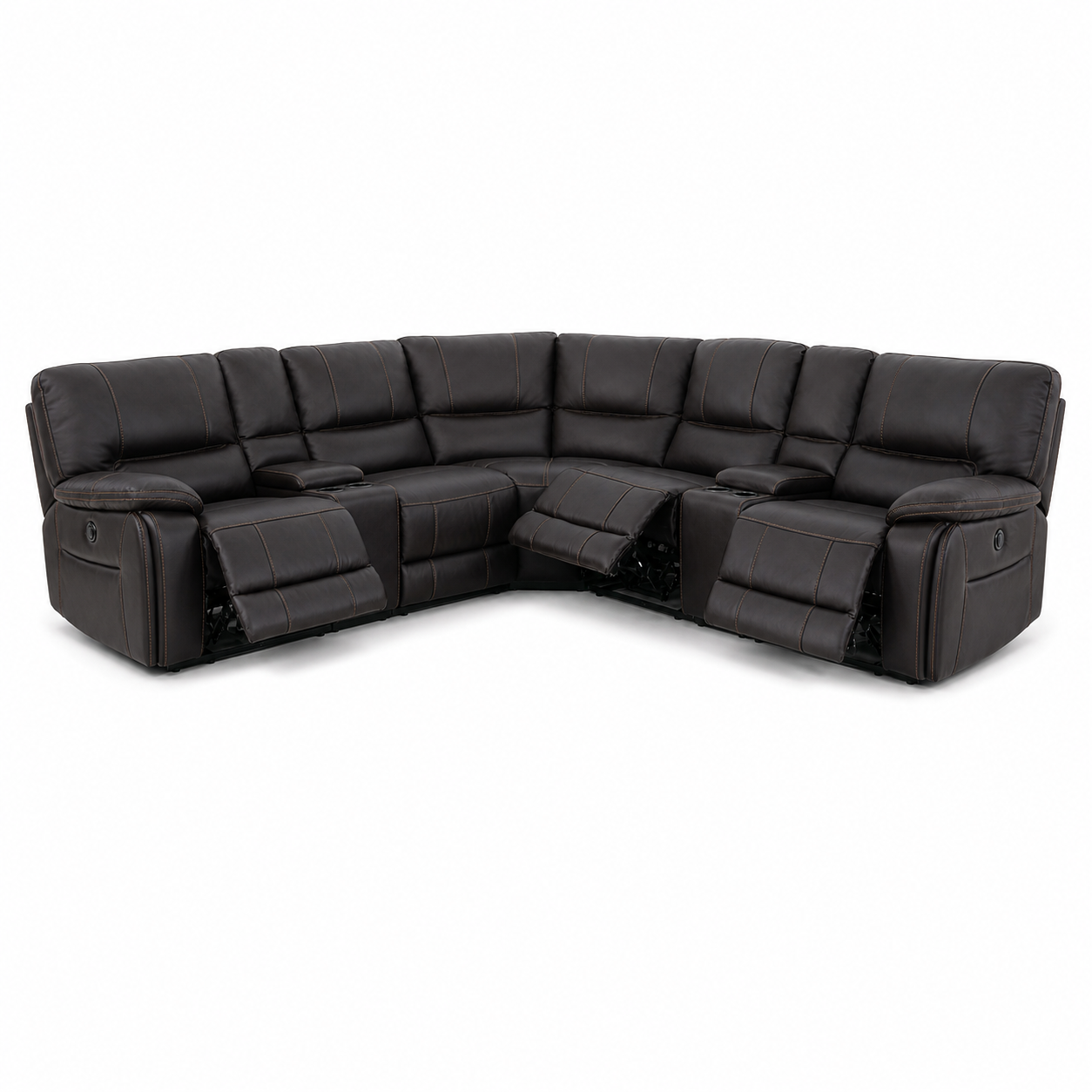 Vortex Recliner complete configuration on a white background