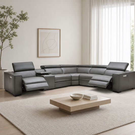 Whisper Recliner complete configuration in an editorial living room