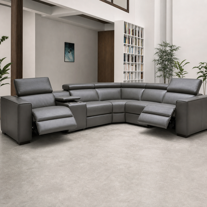 Whisper Recliner upholstery and reclining detail