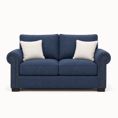 Wild 3+2+1 Sofa Set, 2 seater, blue, detail view