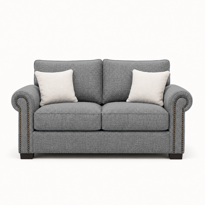 Wild 3+2+1 Sofa Set, 2 seater, grey, detail view
