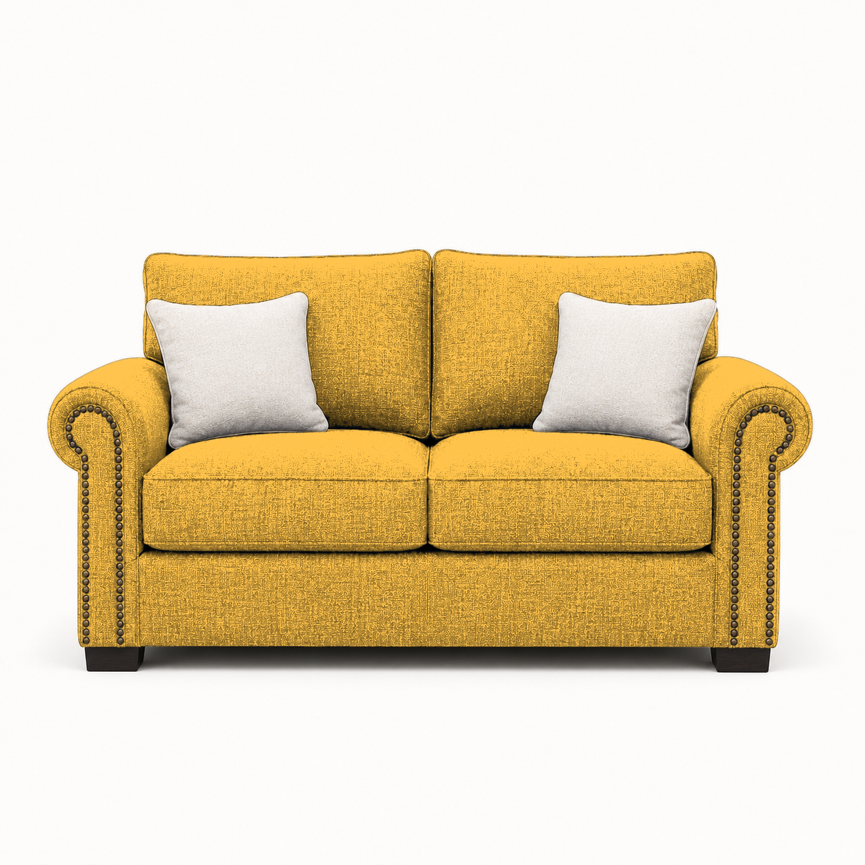 Wild 3+2+1 Sofa Set, 2 seater, yellow, detail view