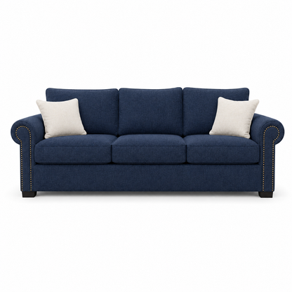 Wild 3+2+1 Sofa Set, 3 seater, blue, studio view