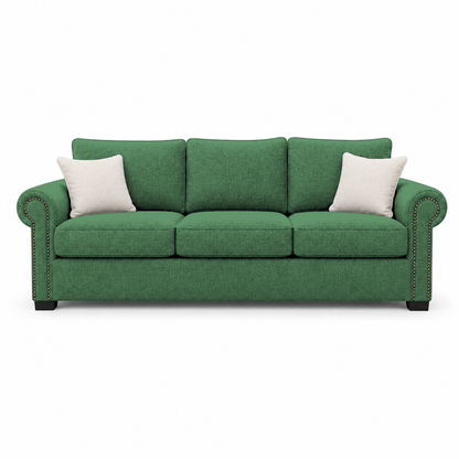 Wild 3+2+1 Sofa Set, 3 seater, green, studio view