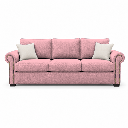 Wild 3+2+1 Sofa Set, 3 seater, pink, studio view