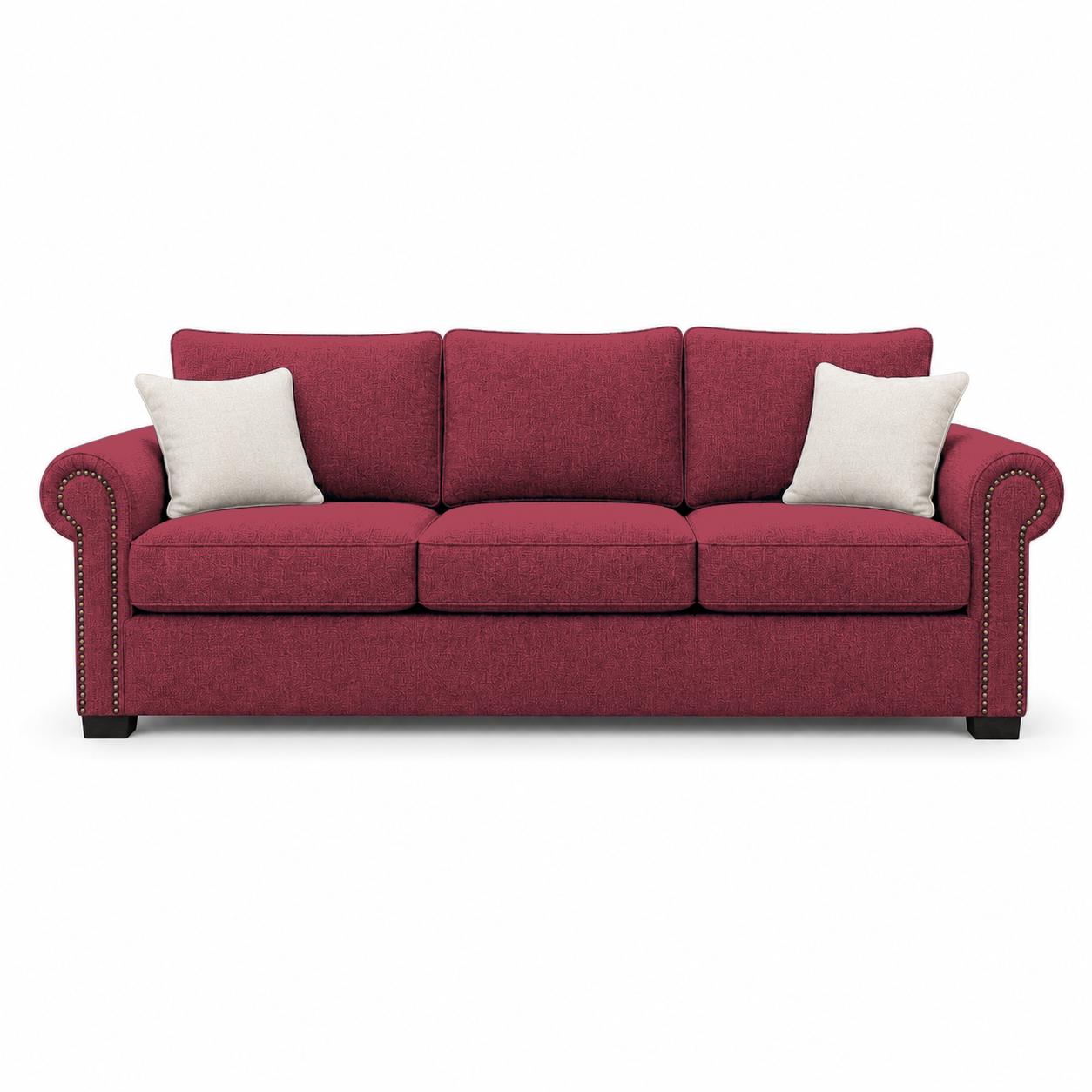 Wild 3+2+1 Sofa Set, 3 seater, red, studio view