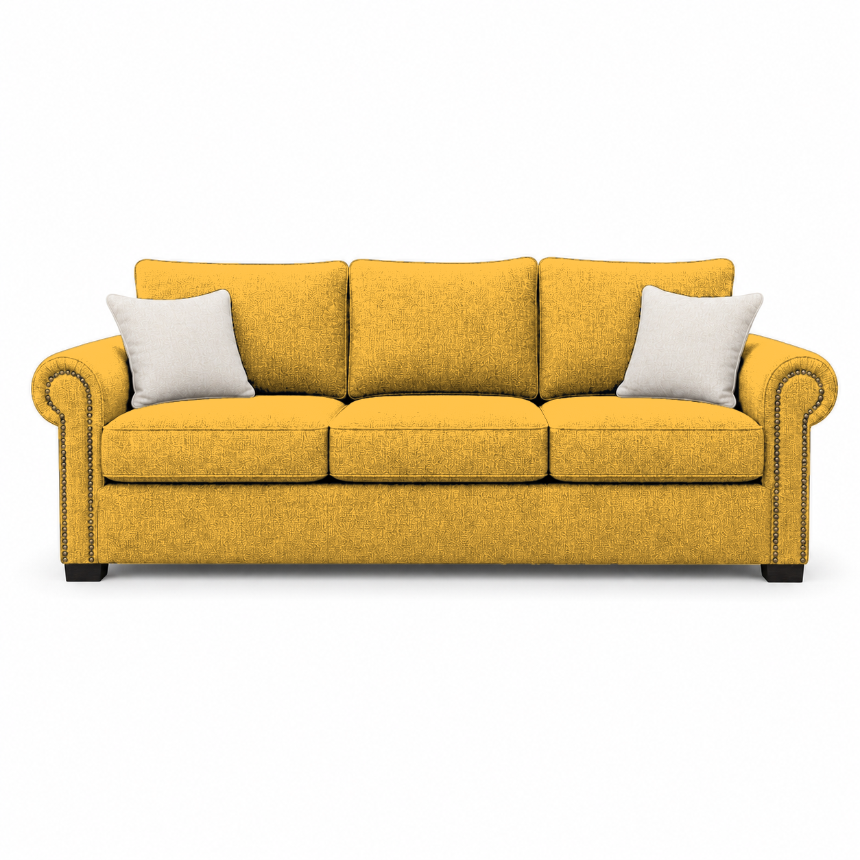 Wild 3+2+1 Sofa Set, 3 seater, yellow, studio view