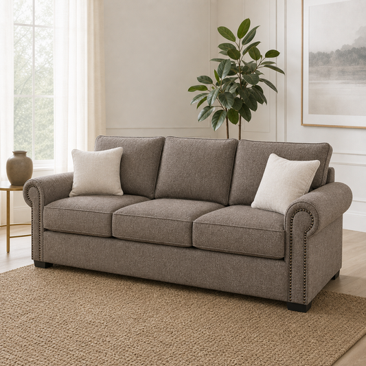Close view of Wild - 3+2+1 Sofa Set upholstery and construction