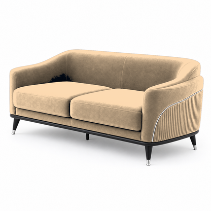 Wisp 3+2+1 Sofa Set, 2 seater, beige, studio view