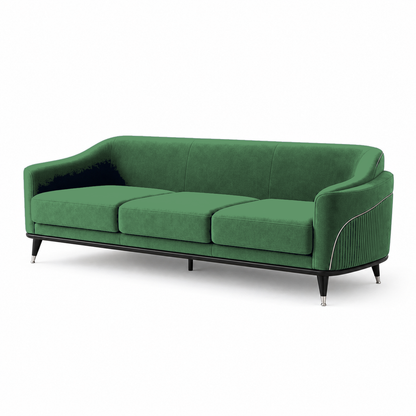 Wisp 3+2+1 Sofa Set, 3 seater, green, studio view