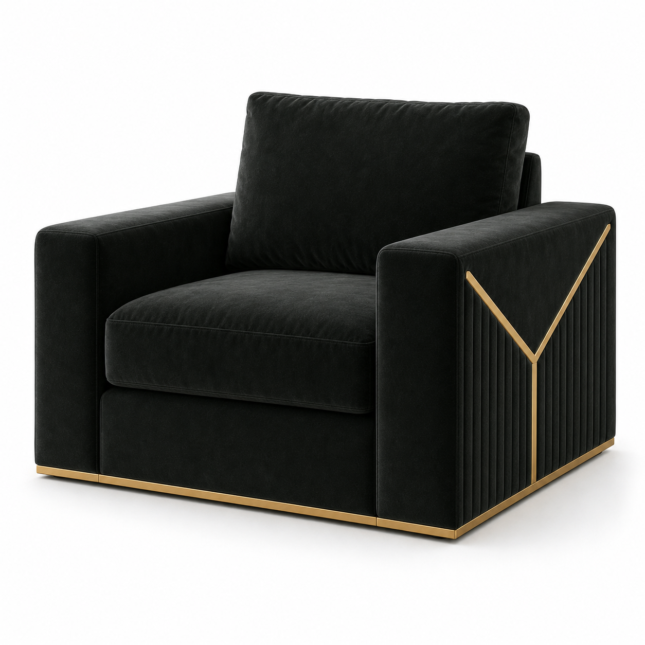 Xylo 3+2+1 Sofa Set, 1 seater, blue, studio view