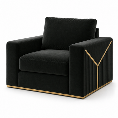 Xylo 3+2+1 Sofa Set, 1 seater, blue, studio view